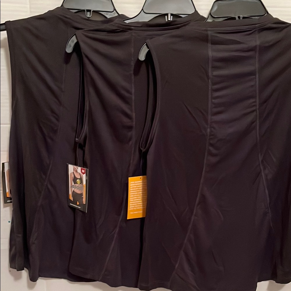 Avia Black Muscle Tee- 3 shirts for S21 - Picture 8 of 8